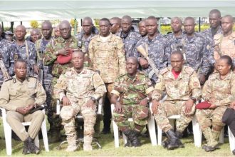 Brig Gen Namawa Hails SFC–Police Partnership as 125 PPG Officers Graduate in Kasenyi