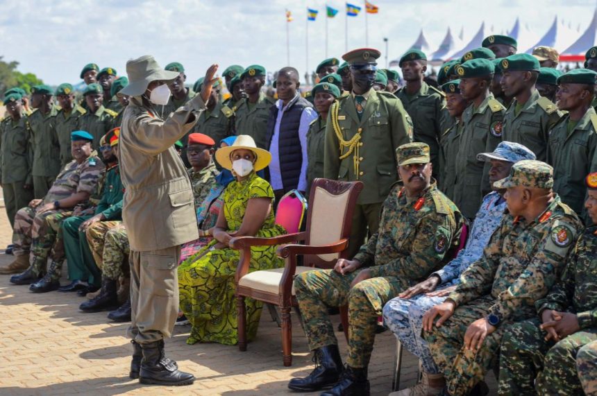 President Museveni Commissions 498 Officer Cadets, Hails UPDF’s Tradition Of Excellence