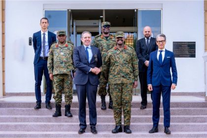 Gen. Muhoozi, Italian Ambassador Discuss New Avenues for Defence and Security Cooperation
