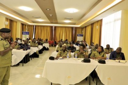 Uganda Police's AIGP Ubaldo Bamunoba Closes GBV And Child Protection Training For Officers In West Nile Regions