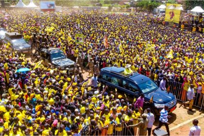 President Museveni Calls On Kibuku Residents To Embrace Commercial Farming, Wealth Creation As Huge Crowds Turn Up