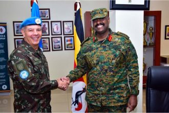 Gen Muhoozi, MONUSCO Commander Hold Talks On Boosting Security Cooperation In Eastern DRC