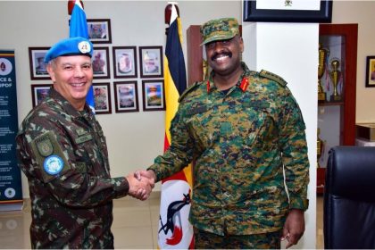 Gen Muhoozi, MONUSCO Commander Hold Talks On Boosting Security Cooperation In Eastern DRC