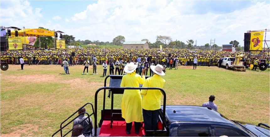 President Museveni, First Lady Rally Bugweri Residents To Safeguard Peace, Support NRM Agenda