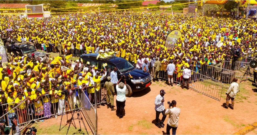 President Museveni, First Lady Urge Buyende Residents To Back NRM’s 2026–2031 Development Agenda