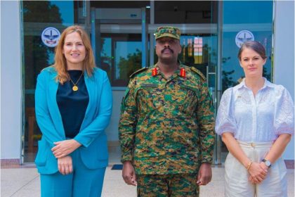 CDF Gen Muhoozi Hosts Danish and Dutch Envoys, Hails Growing Security and Development Partnerships