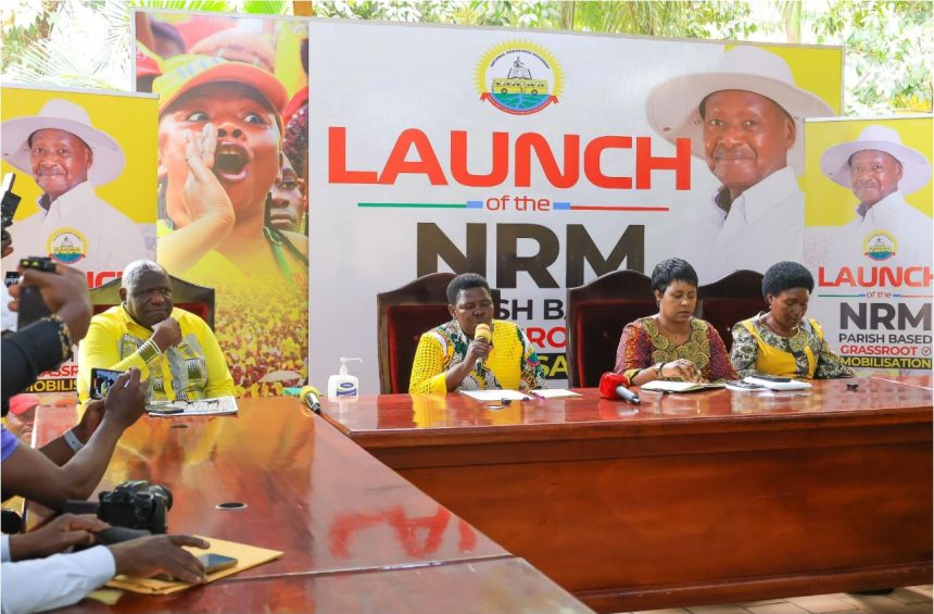 NRM Unveils Parish-Based Mobilisation Drive To Boost Museveni’s Support Ahead Of January Elections