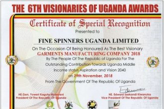 Parliament Approves Ugx. 6.1Bn Bailout For Fine Spinners Uganda Limited After AGOA Market Loss