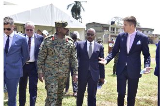 CDF Leads Inspection Of Modern L-39 Trainer Jet As UPDF Advances Air Force Modernization