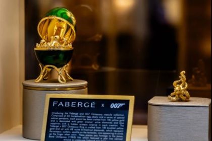 Man Charged With Theft After Swallowing $19,200 007 Limited Edition James Bond Fabergé egg In Auckland Jewelry Store
