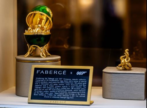 Man Charged With Theft After Swallowing $19,200 007 Limited Edition James Bond Fabergé egg In Auckland Jewelry Store