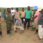 UPDF Partners With Japanese Expert To Introduce Drought-Resistant Farming Technology at Kabamba Farm