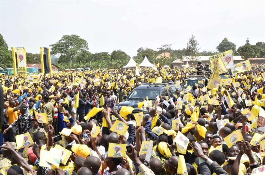 President Museveni Reassures Kamwenge On Security, Pledges Military Base, Infrastructure Developments