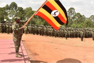 UPDF Welcomes Back Battle Group 41, Sends Off Three New Teams For Global Missions