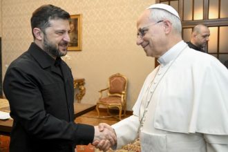 Pope Leo XIV Meets Ukrainian President Volodymyr Zelenskyy, Calls For 'Just And Lasting' Peace In Ukraine